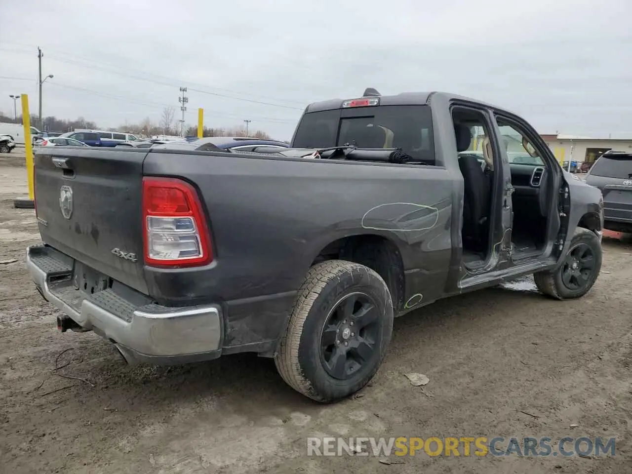 3 fotografías del automóvil dañado 1C6SRFBT6LN165087 RAM 1500 2020