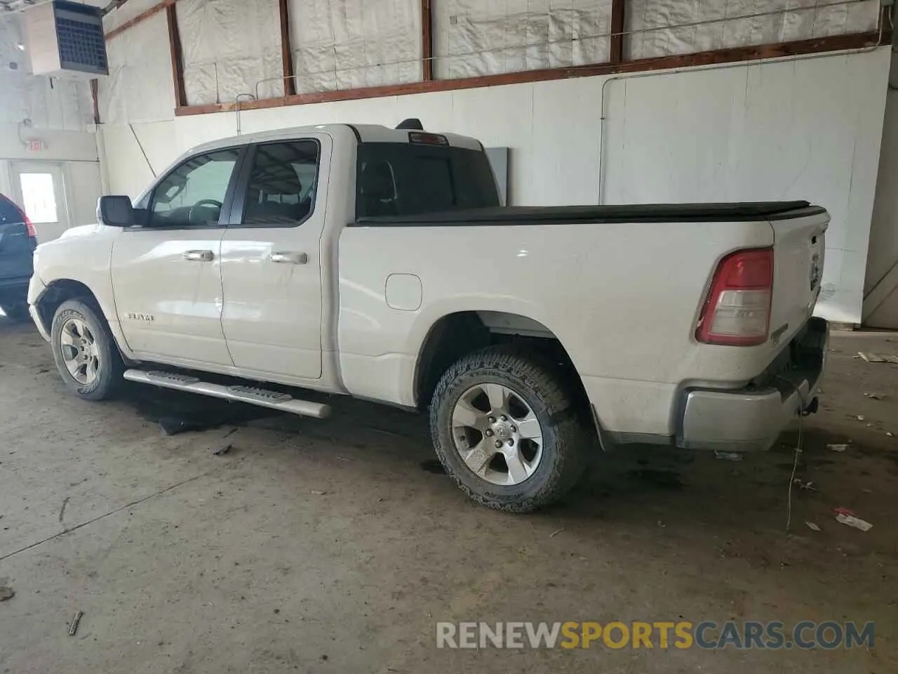 2 fotografías del automóvil dañado 1C6SRFBT7LN190032 RAM 1500 2020