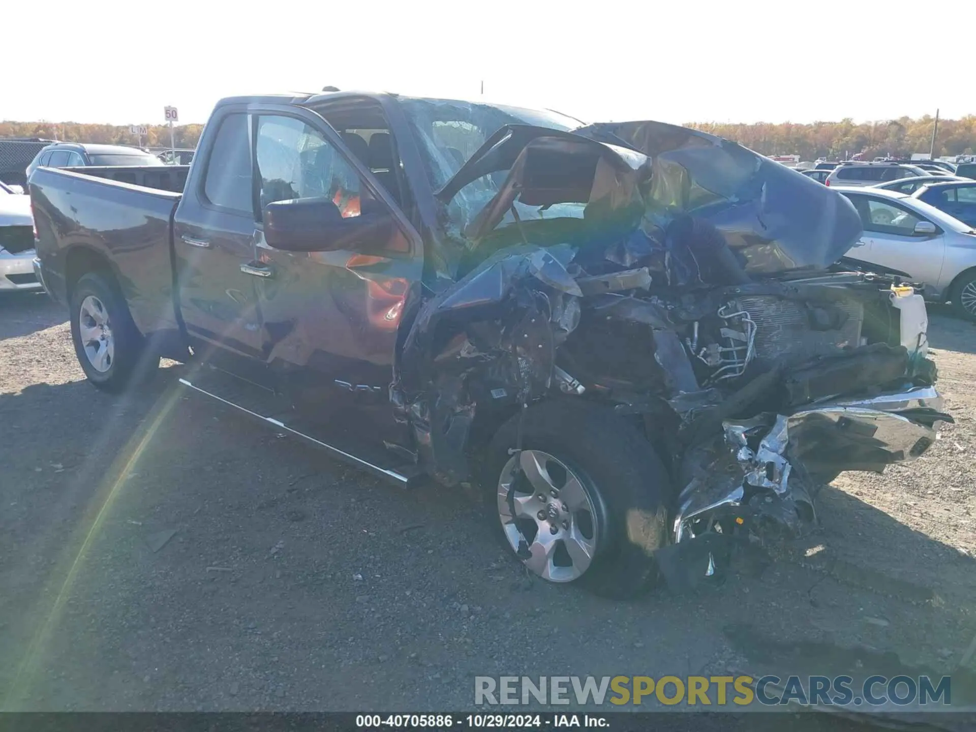 1 fotografías del automóvil dañado 1C6SRFBT7LN190385 RAM 1500 2020