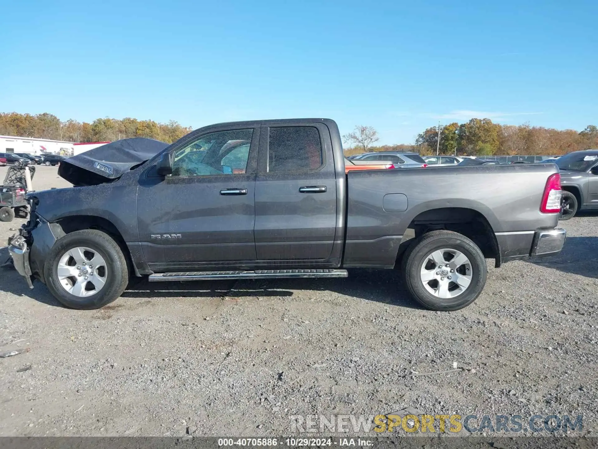 14 fotografías del automóvil dañado 1C6SRFBT7LN190385 RAM 1500 2020