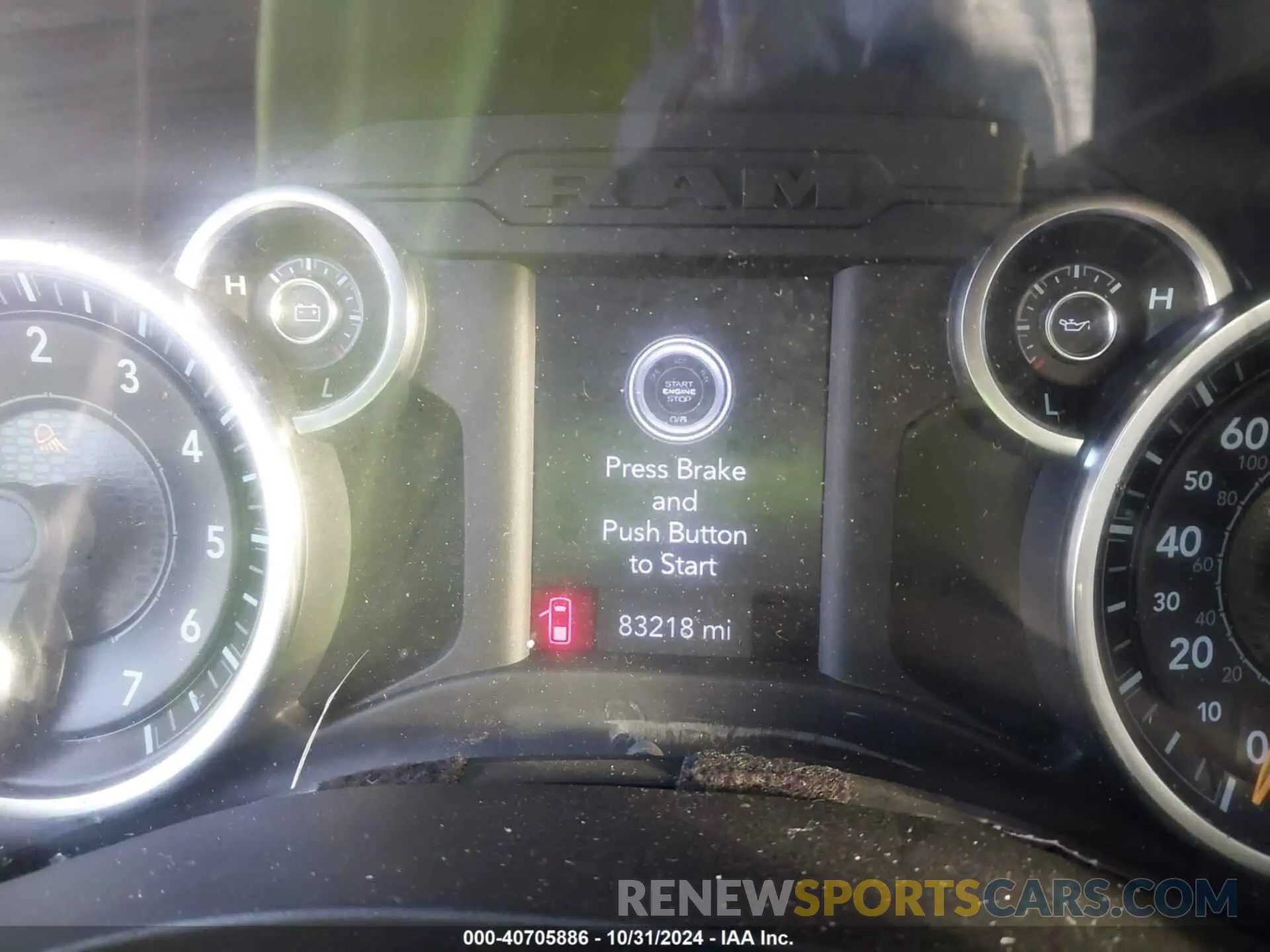 7 fotografías del automóvil dañado 1C6SRFBT7LN190385 RAM 1500 2020