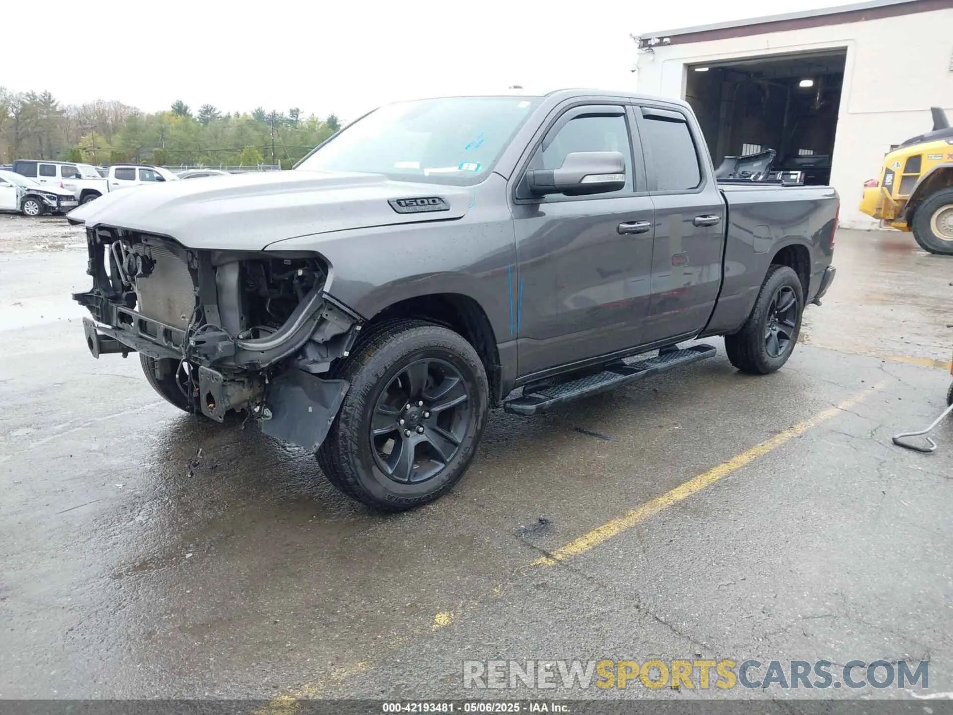 2 fotografías del automóvil dañado 1C6SRFBT9LN292321 RAM 1500 2020