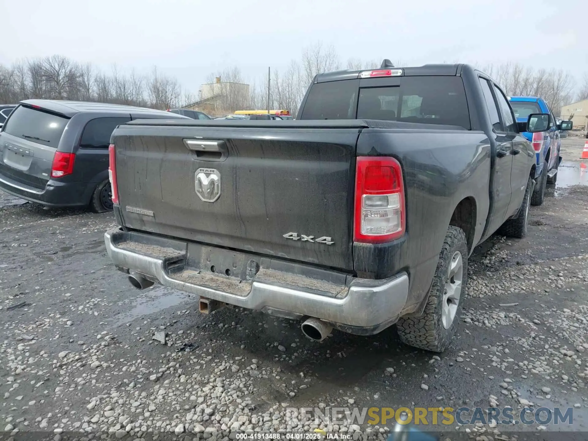 4 fotografías del automóvil dañado 1C6SRFBT9LN300868 RAM 1500 2020