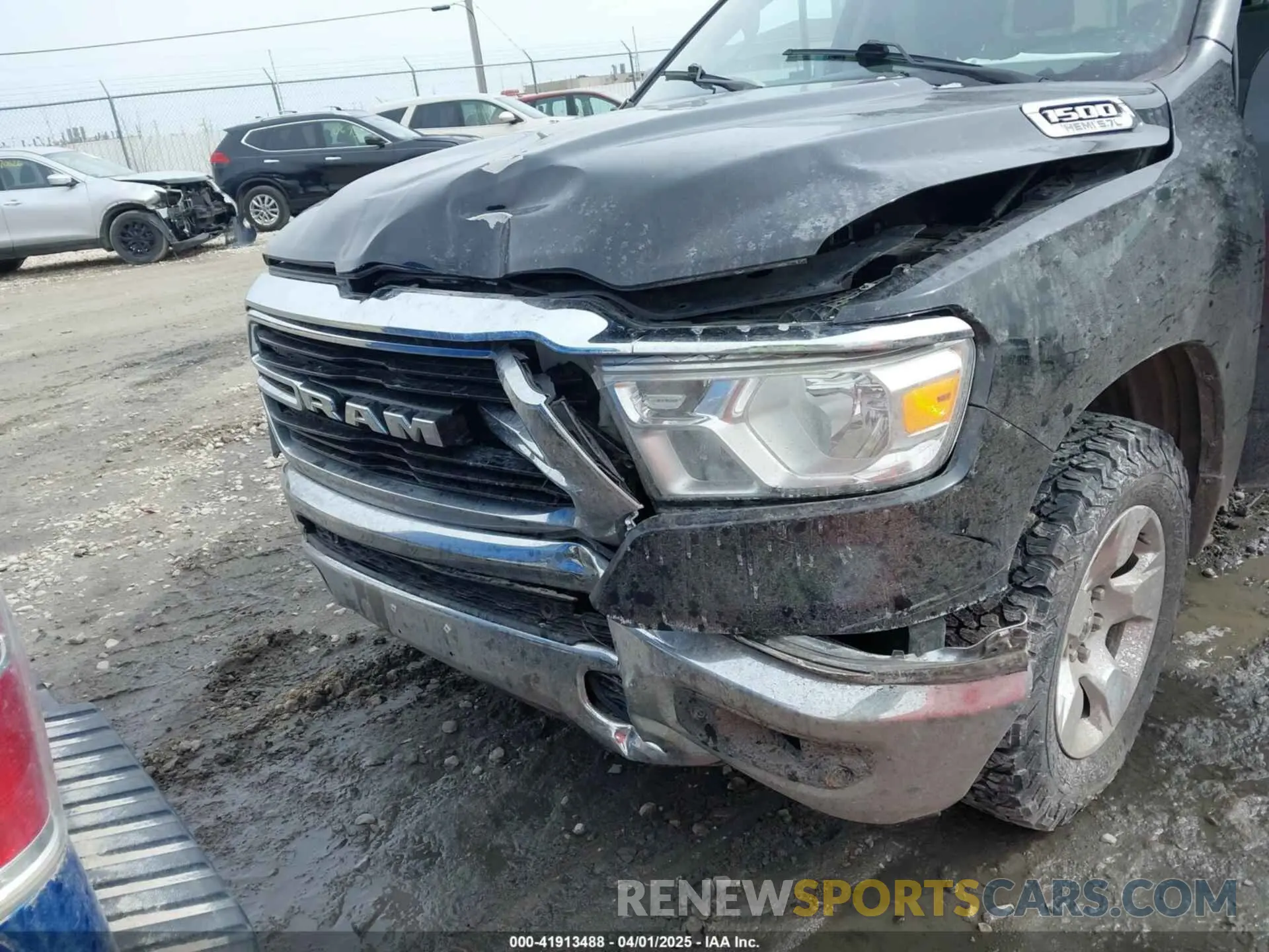 6 fotografías del automóvil dañado 1C6SRFBT9LN300868 RAM 1500 2020
