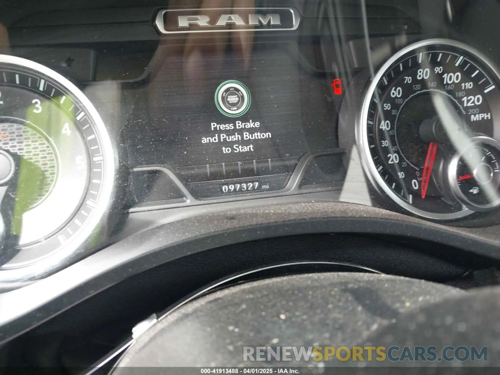7 fotografías del automóvil dañado 1C6SRFBT9LN300868 RAM 1500 2020