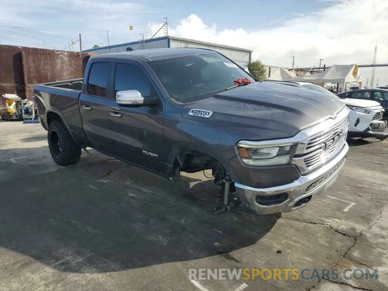 4 fotografías del automóvil dañado 1C6SRFDT1LN263036 RAM 1500 2020