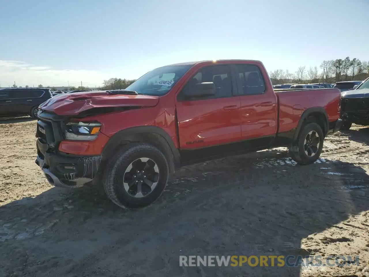 1 fotografías del automóvil dañado 1C6SRFET7LN307328 RAM 1500 2020