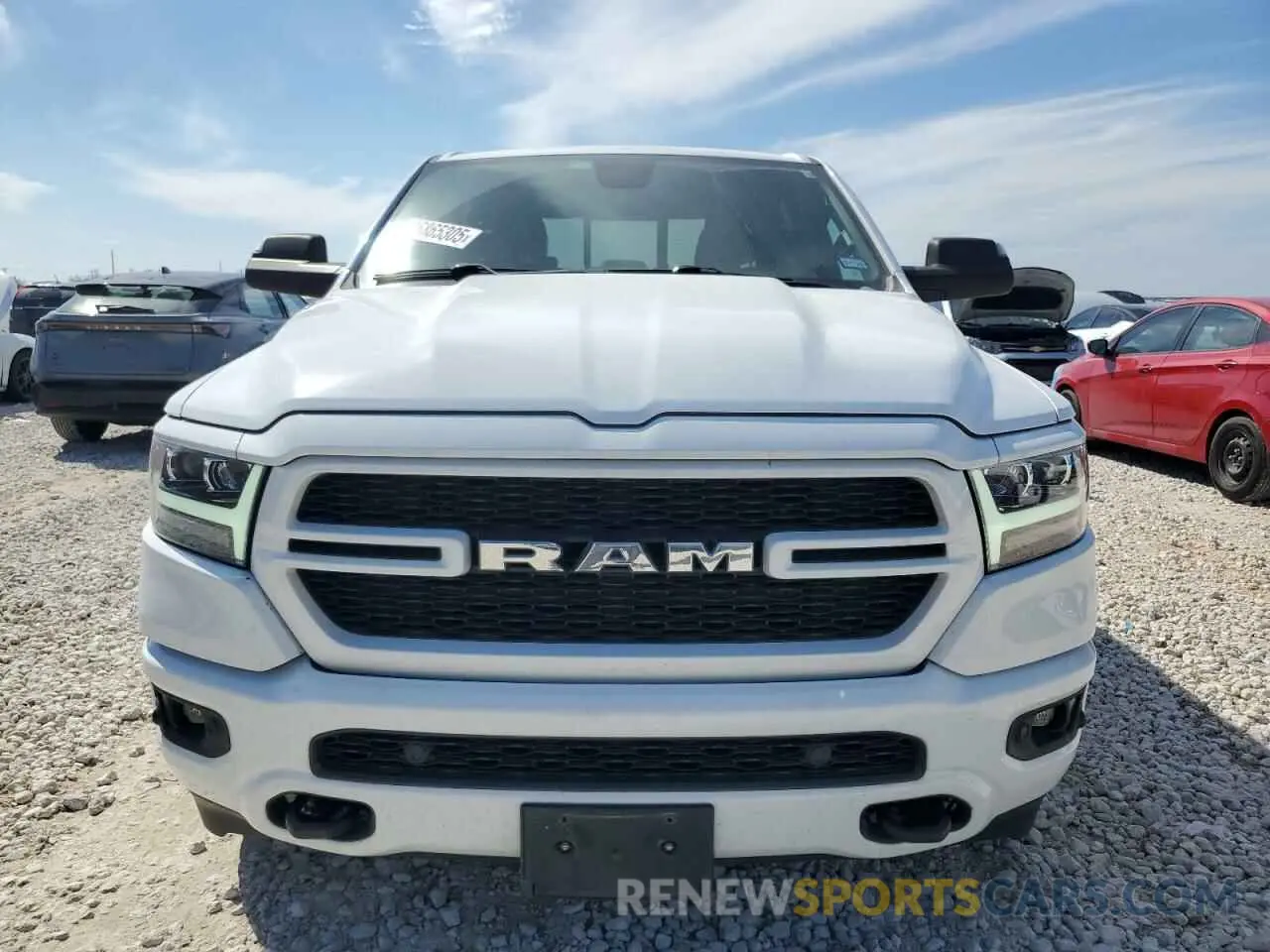 5 fotografías del automóvil dañado 1C6SRFFM4LN204150 RAM 1500 2020