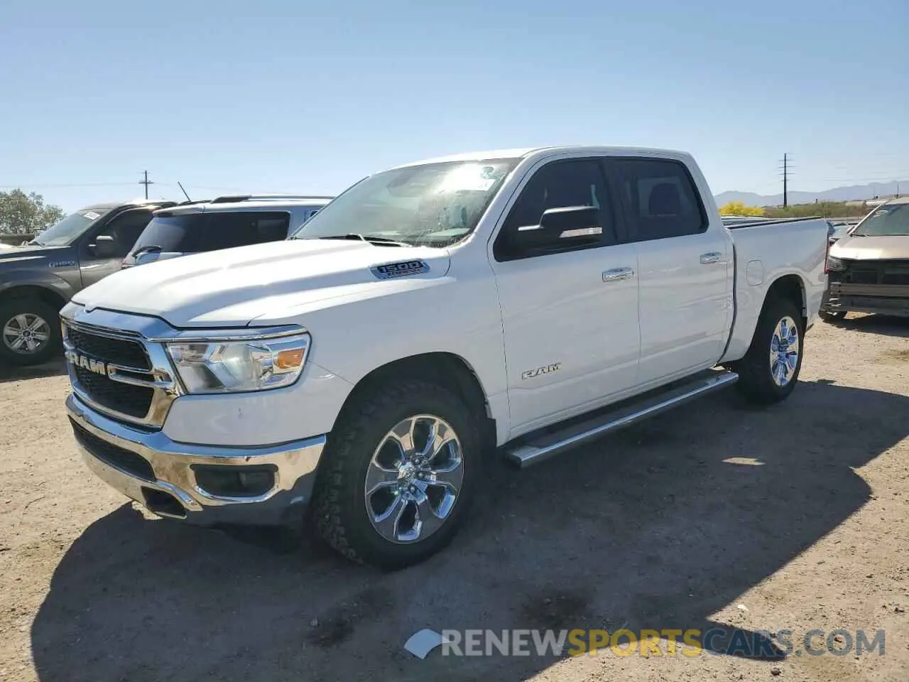 1 fotografías del automóvil dañado 1C6SRFFMXLN364551 RAM 1500 2020