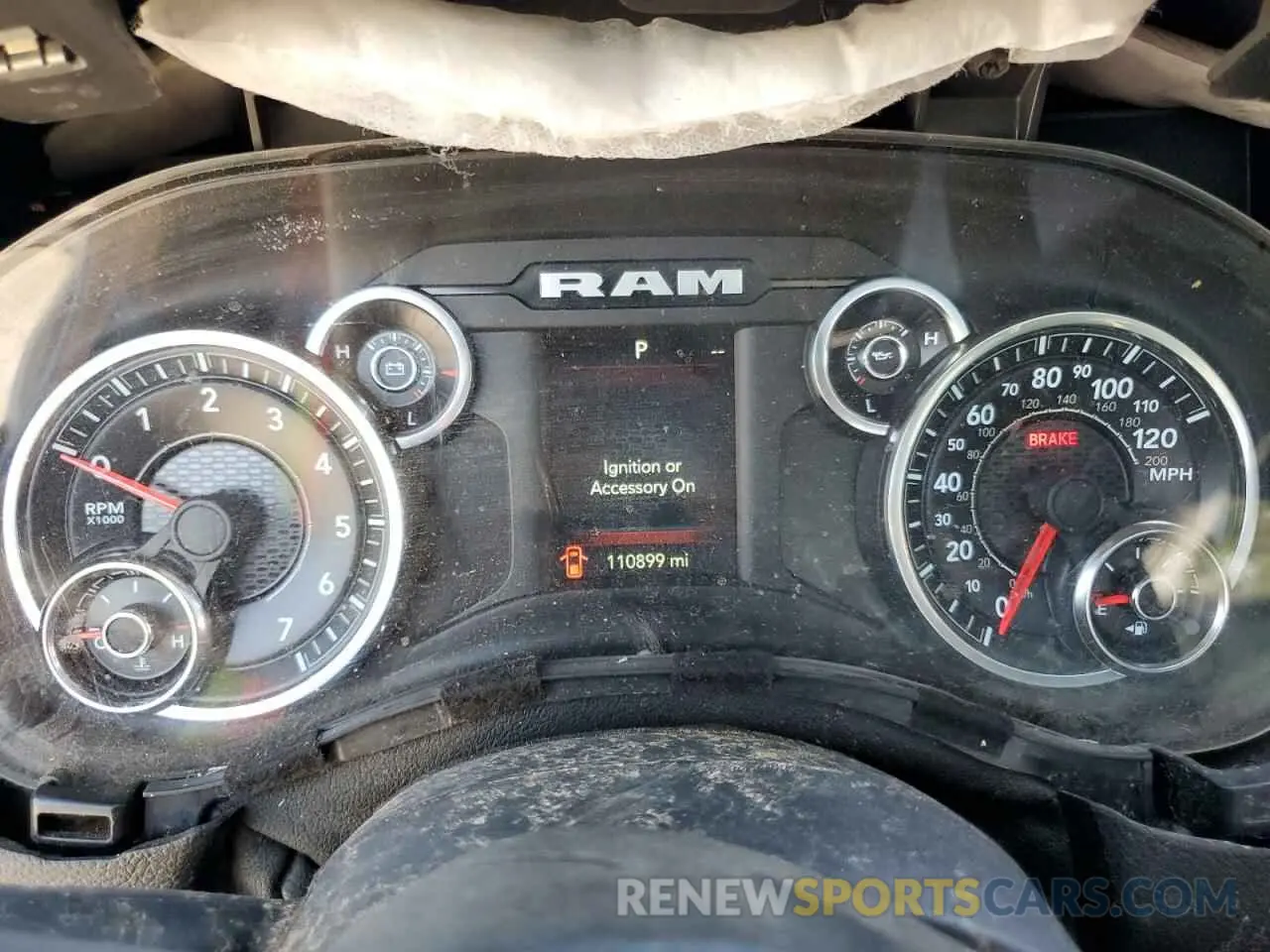 9 fotografías del automóvil dañado 1C6SRFFT0LN110077 RAM 1500 2020