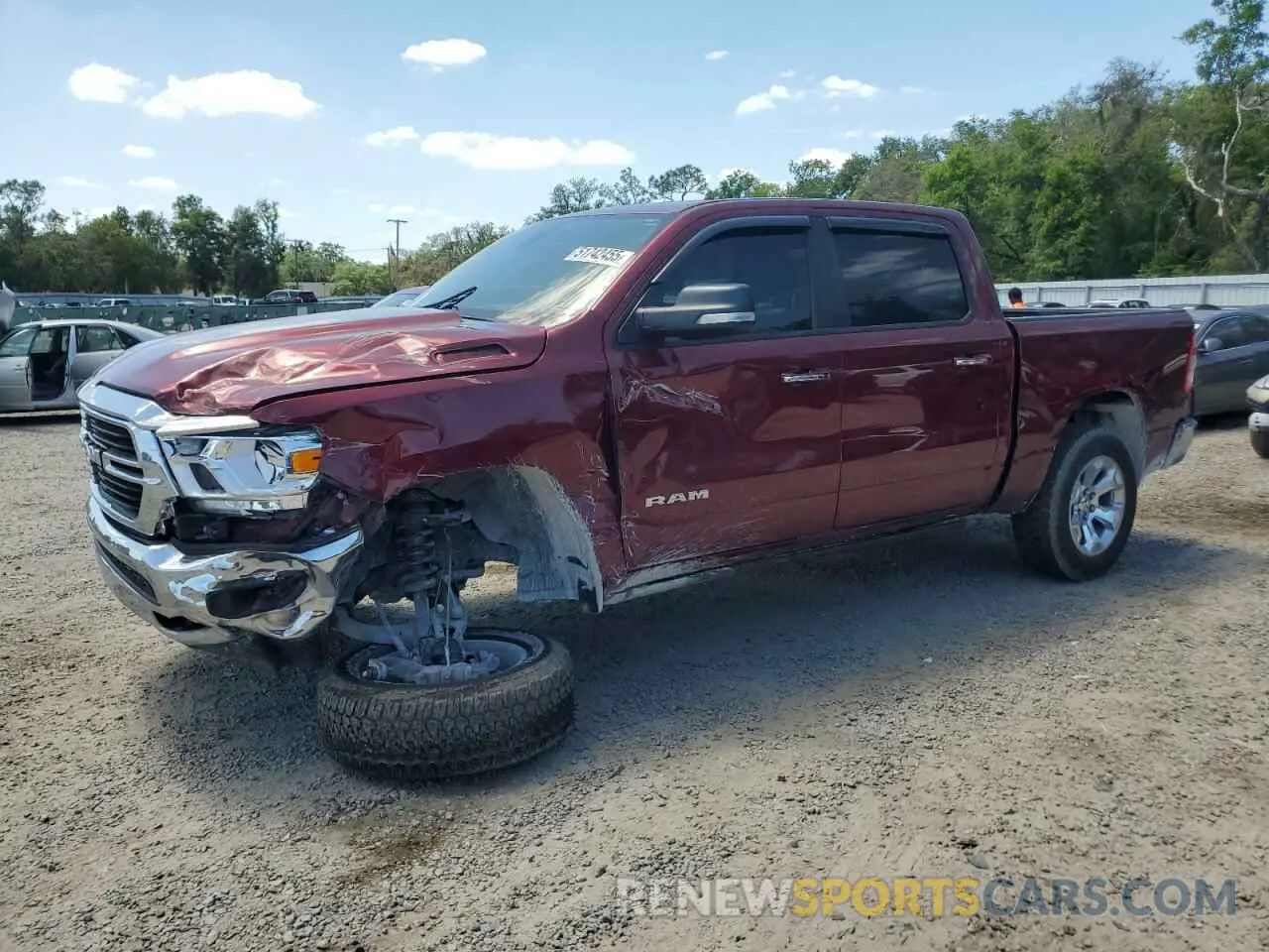 1 fotografías del automóvil dañado 1C6SRFFT1LN404314 RAM 1500 2020