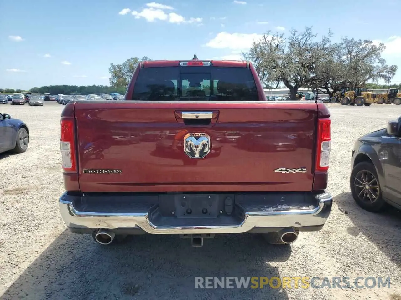 6 fotografías del automóvil dañado 1C6SRFFT1LN404314 RAM 1500 2020