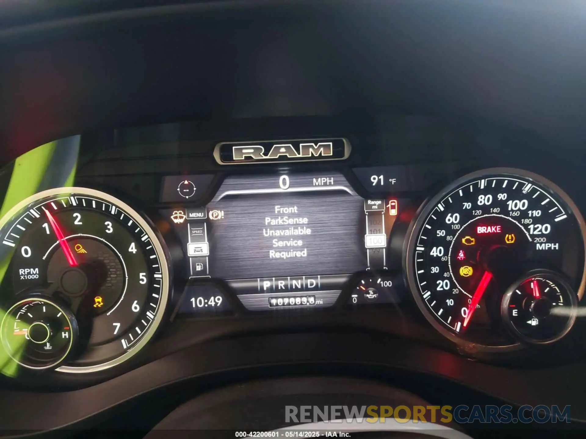 7 fotografías del automóvil dañado 1C6SRFFT2LN206860 RAM 1500 2020
