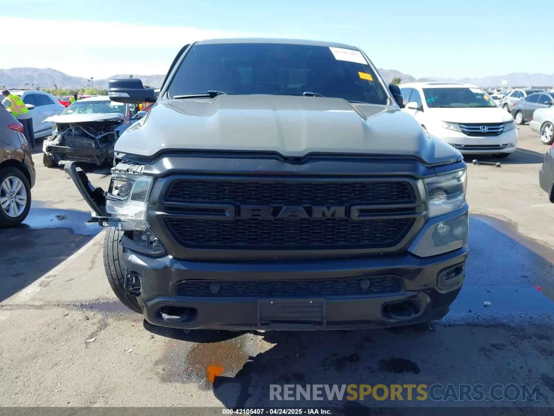 12 fotografías del automóvil dañado 1C6SRFFT2LN382730 RAM 1500 2020