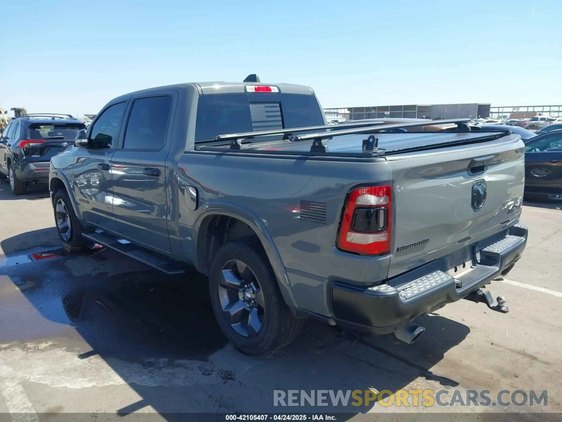 3 fotografías del automóvil dañado 1C6SRFFT2LN382730 RAM 1500 2020