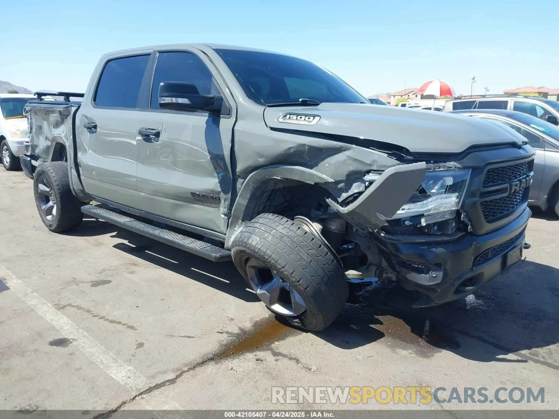 6 fotografías del automóvil dañado 1C6SRFFT2LN382730 RAM 1500 2020