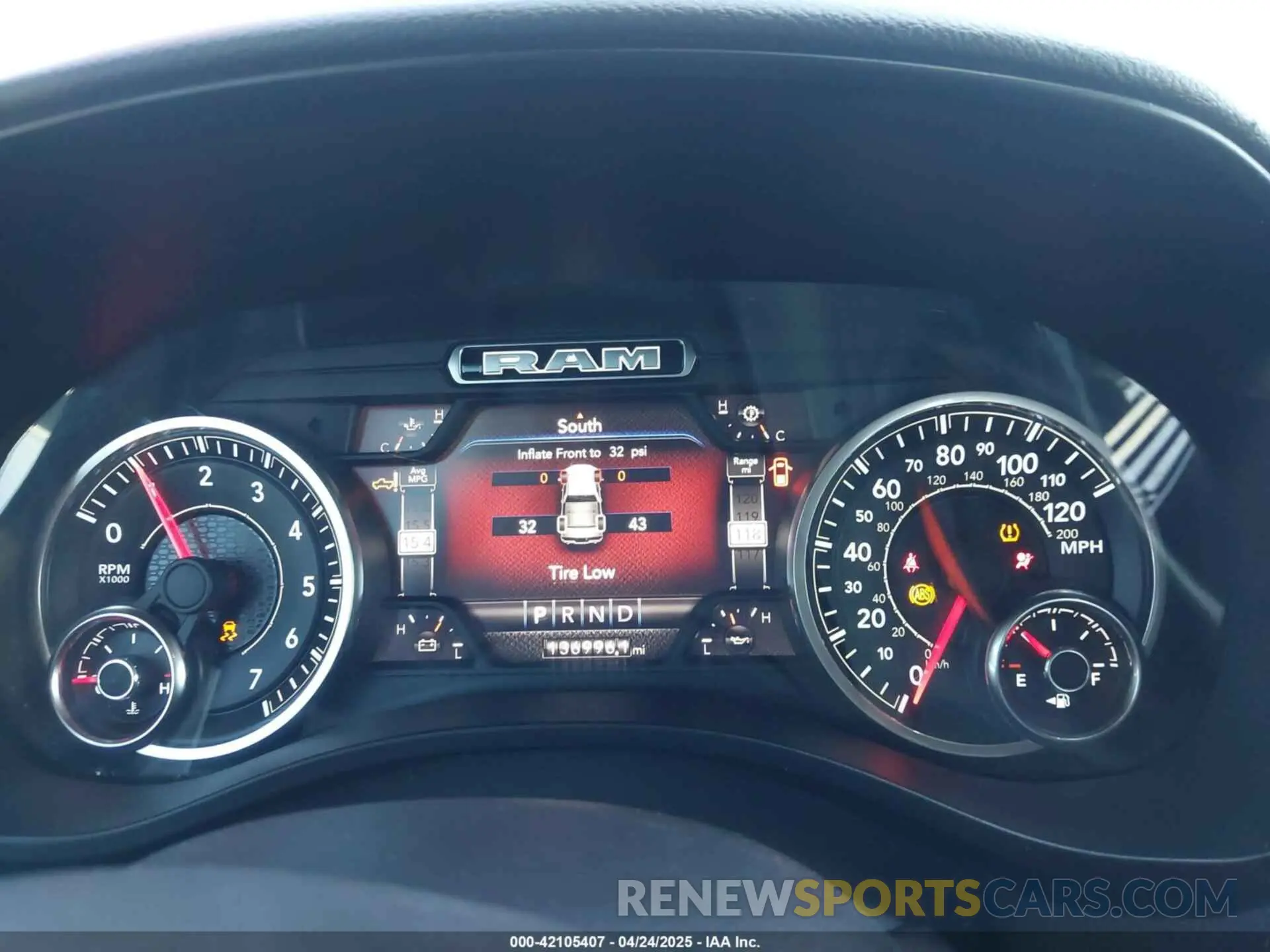 7 fotografías del automóvil dañado 1C6SRFFT2LN382730 RAM 1500 2020