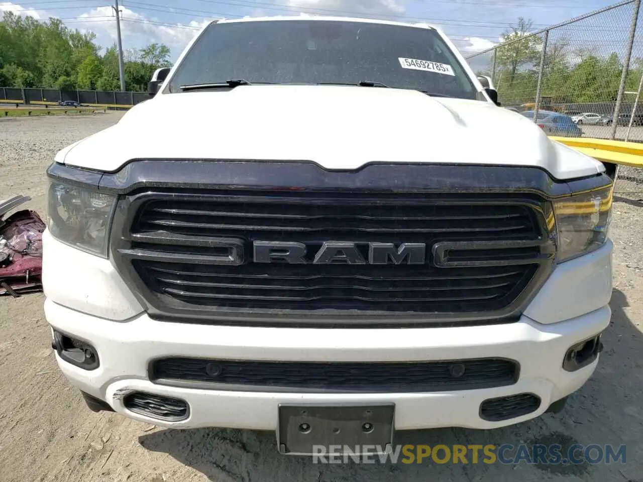 5 fotografías del automóvil dañado 1C6SRFFT3LN102037 RAM 1500 2020