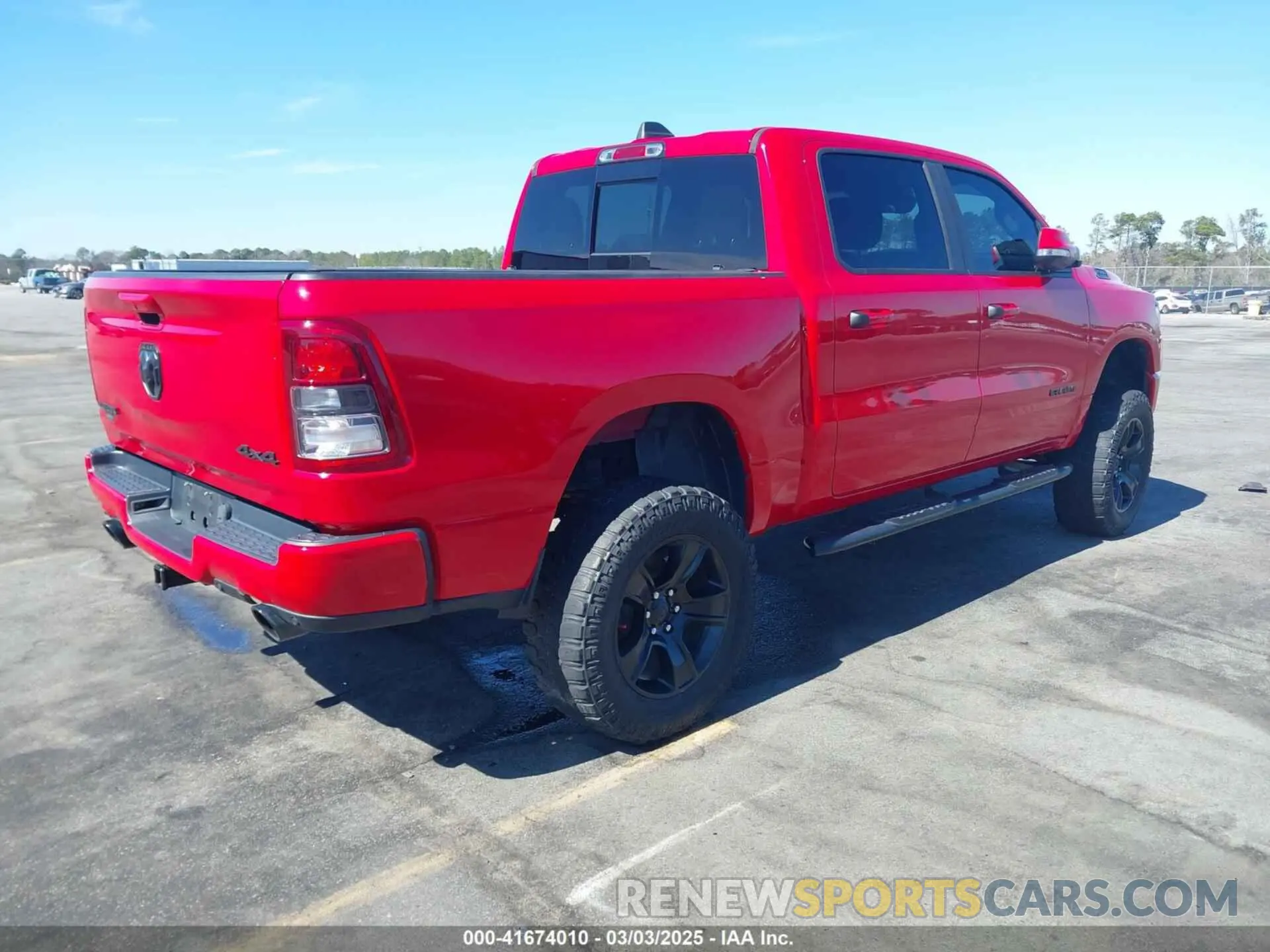 4 fotografías del automóvil dañado 1C6SRFFT4LN212899 RAM 1500 2020
