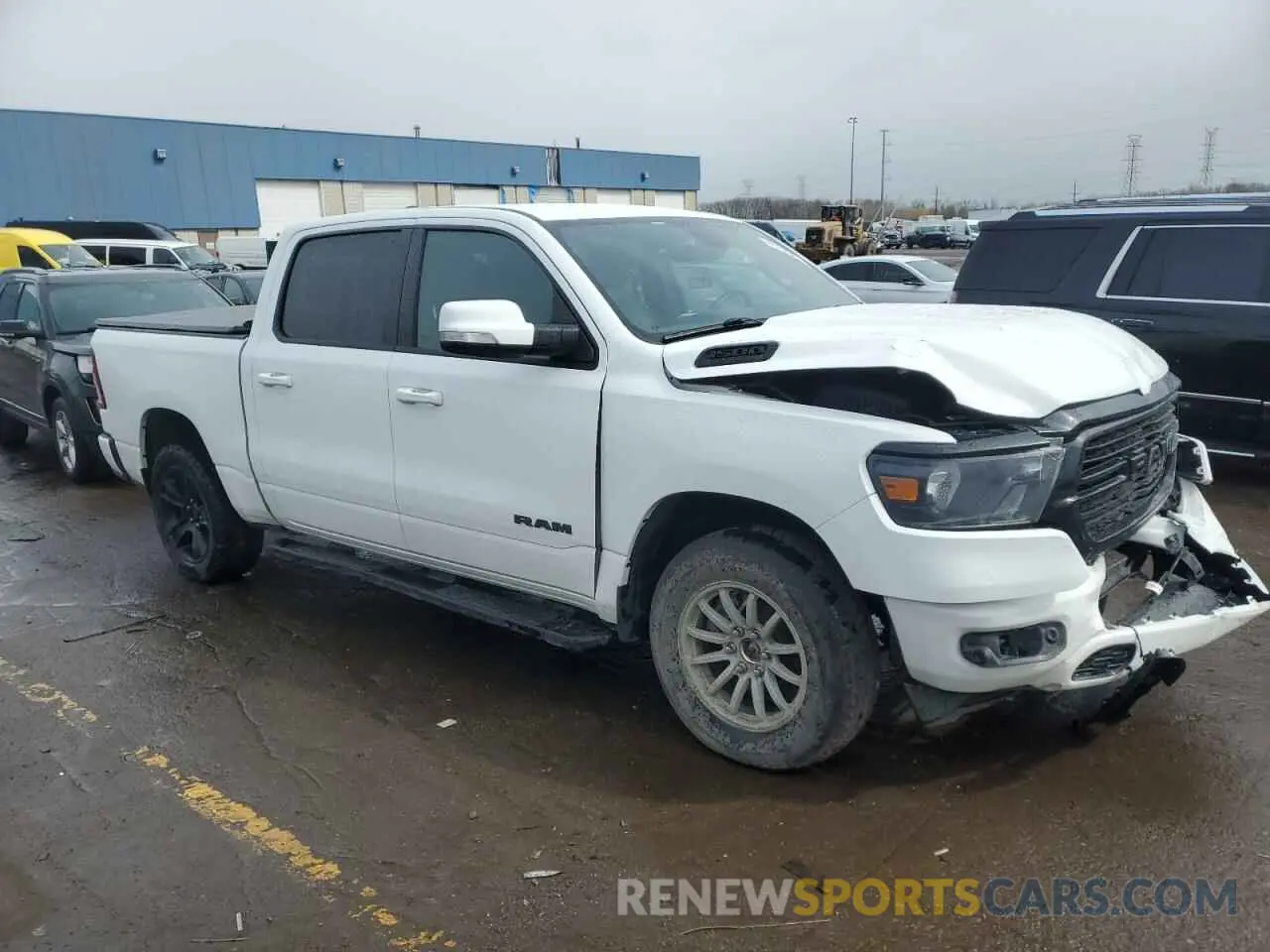 4 fotografías del automóvil dañado 1C6SRFFT5LN313904 RAM 1500 2020