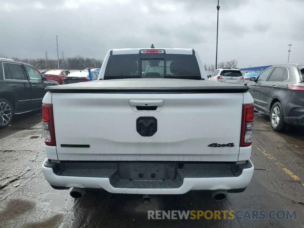 6 fotografías del automóvil dañado 1C6SRFFT5LN313904 RAM 1500 2020