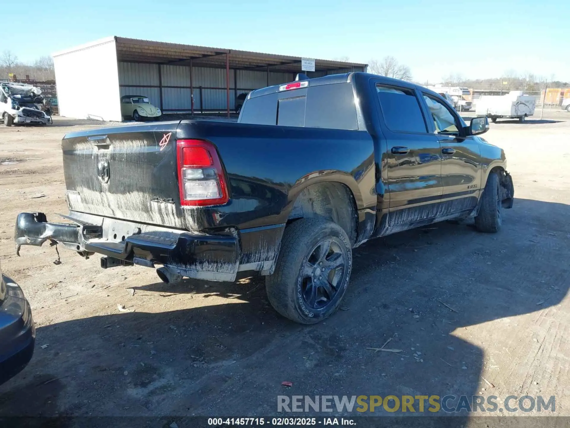 4 fotografías del automóvil dañado 1C6SRFFT5LN330864 RAM 1500 2020