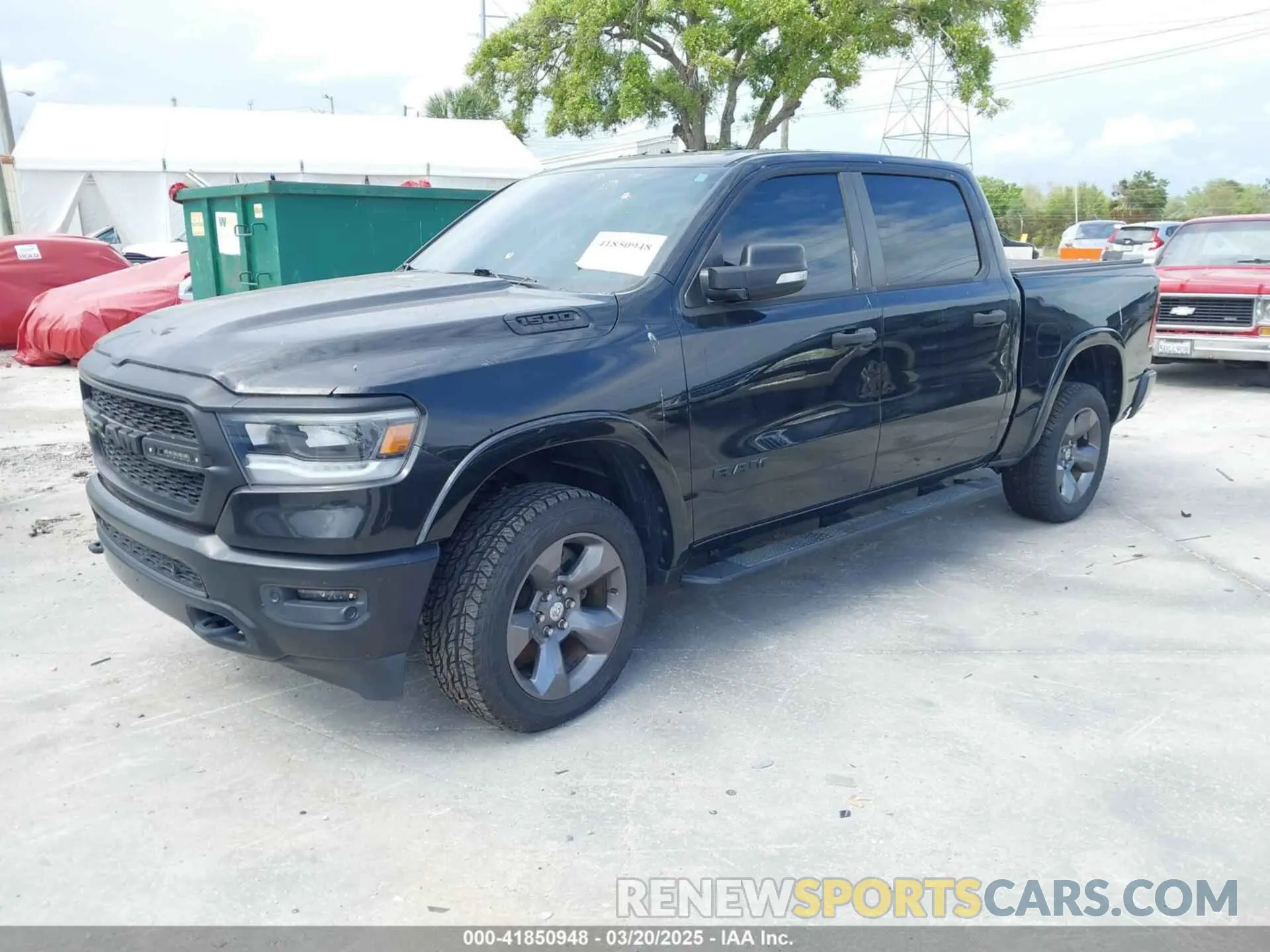 2 fotografías del automóvil dañado 1C6SRFFT6LN285109 RAM 1500 2020
