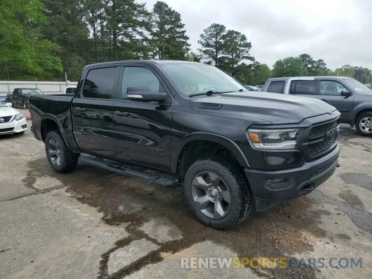4 fotografías del automóvil dañado 1C6SRFFT7LN265273 RAM 1500 2020