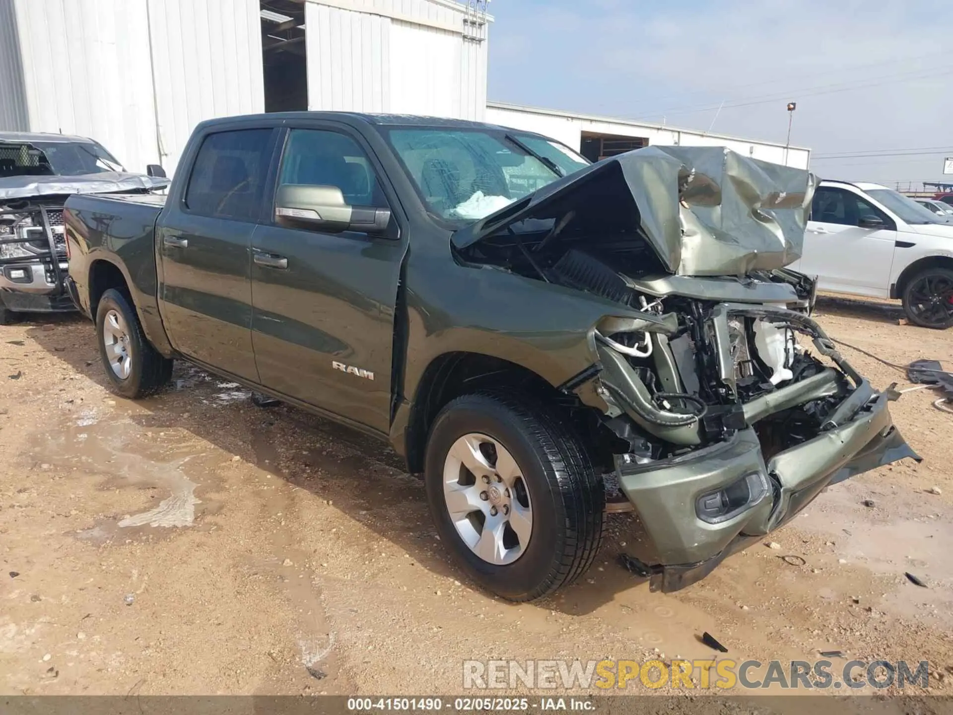 1 fotografías del automóvil dañado 1C6SRFFT7LN291789 RAM 1500 2020