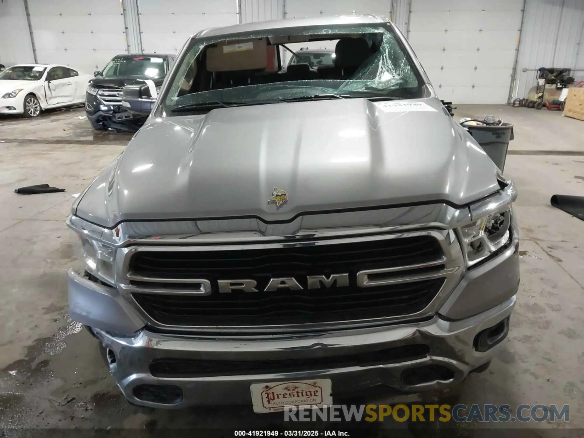 11 fotografías del automóvil dañado 1C6SRFFT8LN113101 RAM 1500 2020