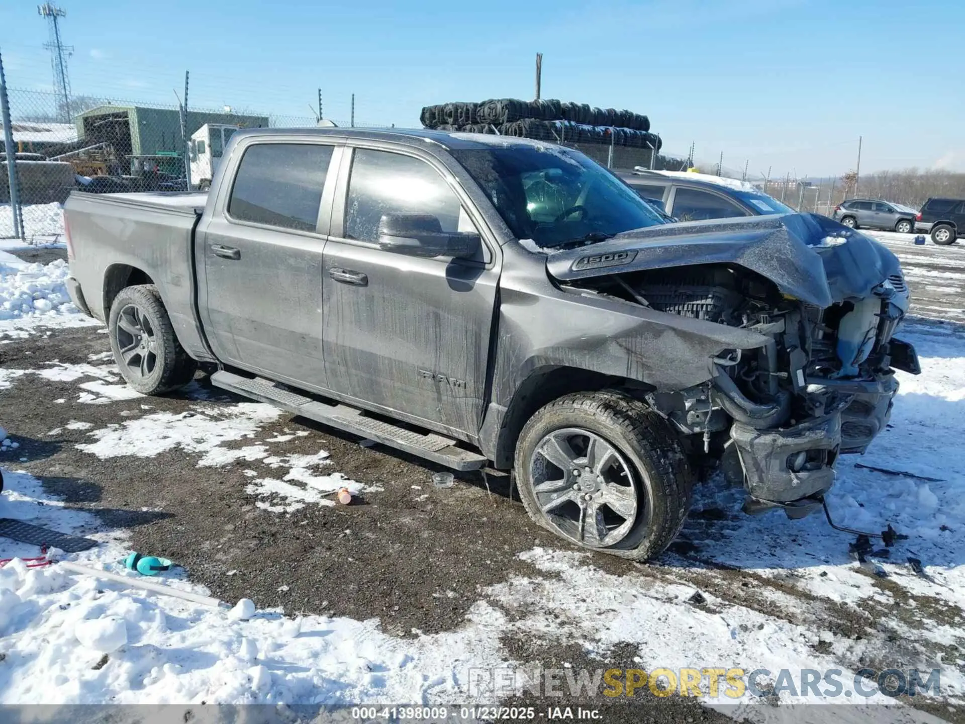 1 fotografías del automóvil dañado 1C6SRFFT8LN182905 RAM 1500 2020