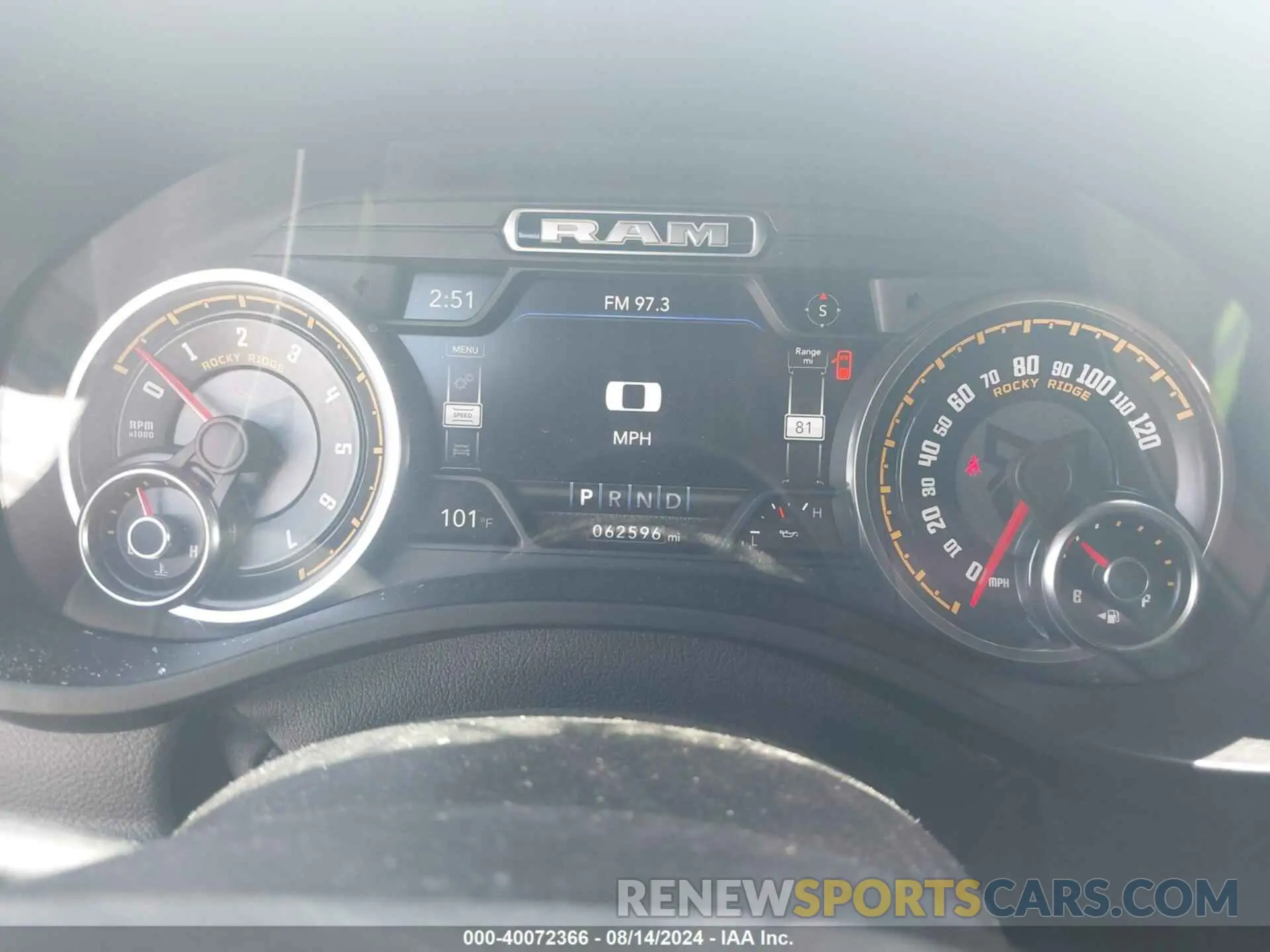 7 fotografías del automóvil dañado 1C6SRFFT8LN282504 RAM 1500 2020