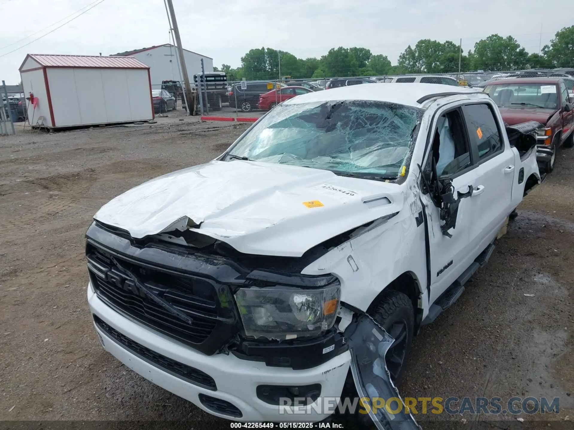 6 fotografías del automóvil dañado 1C6SRFFT8LN301178 RAM 1500 2020