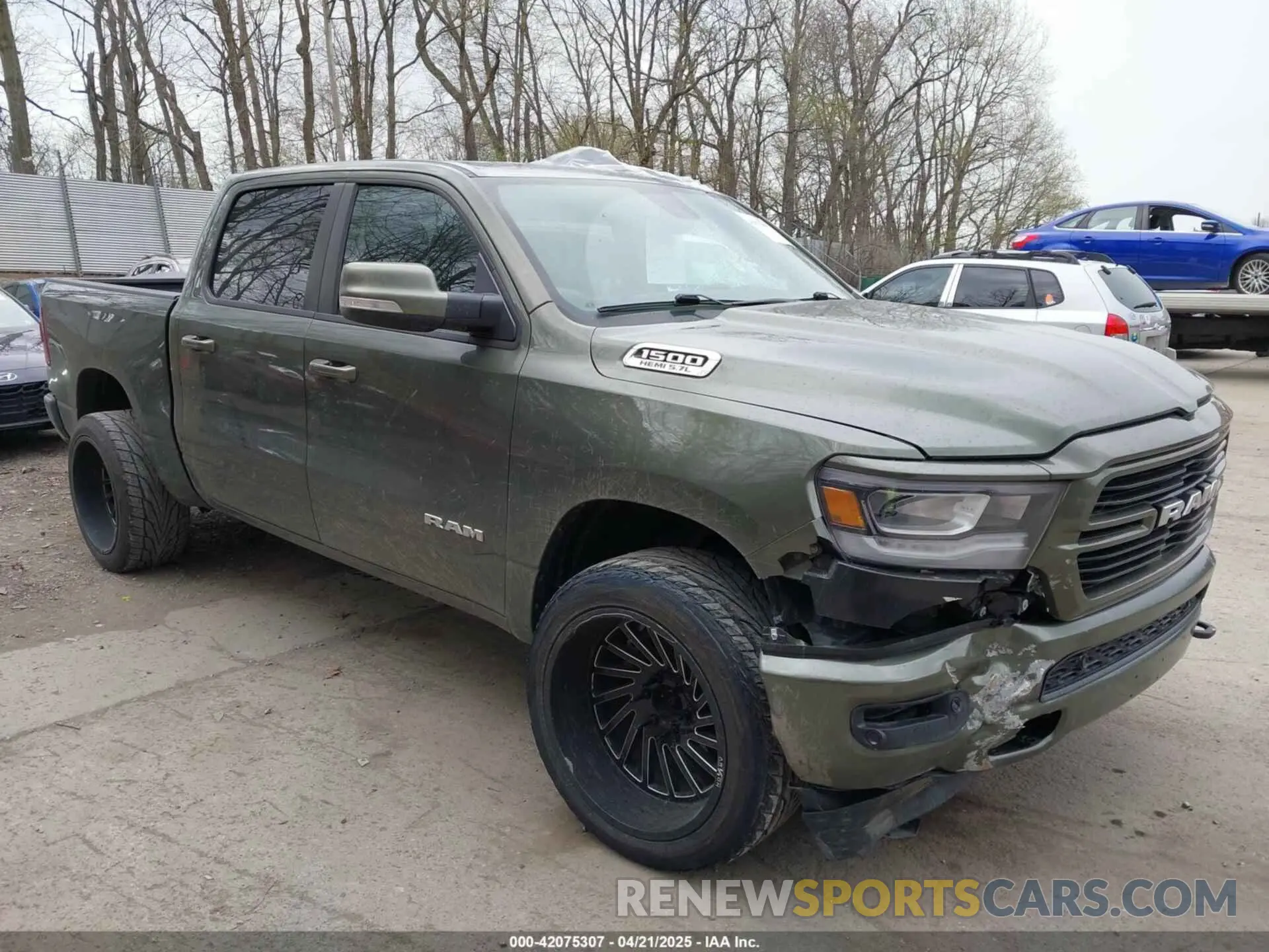 1 fotografías del automóvil dañado 1C6SRFFT8LN326825 RAM 1500 2020