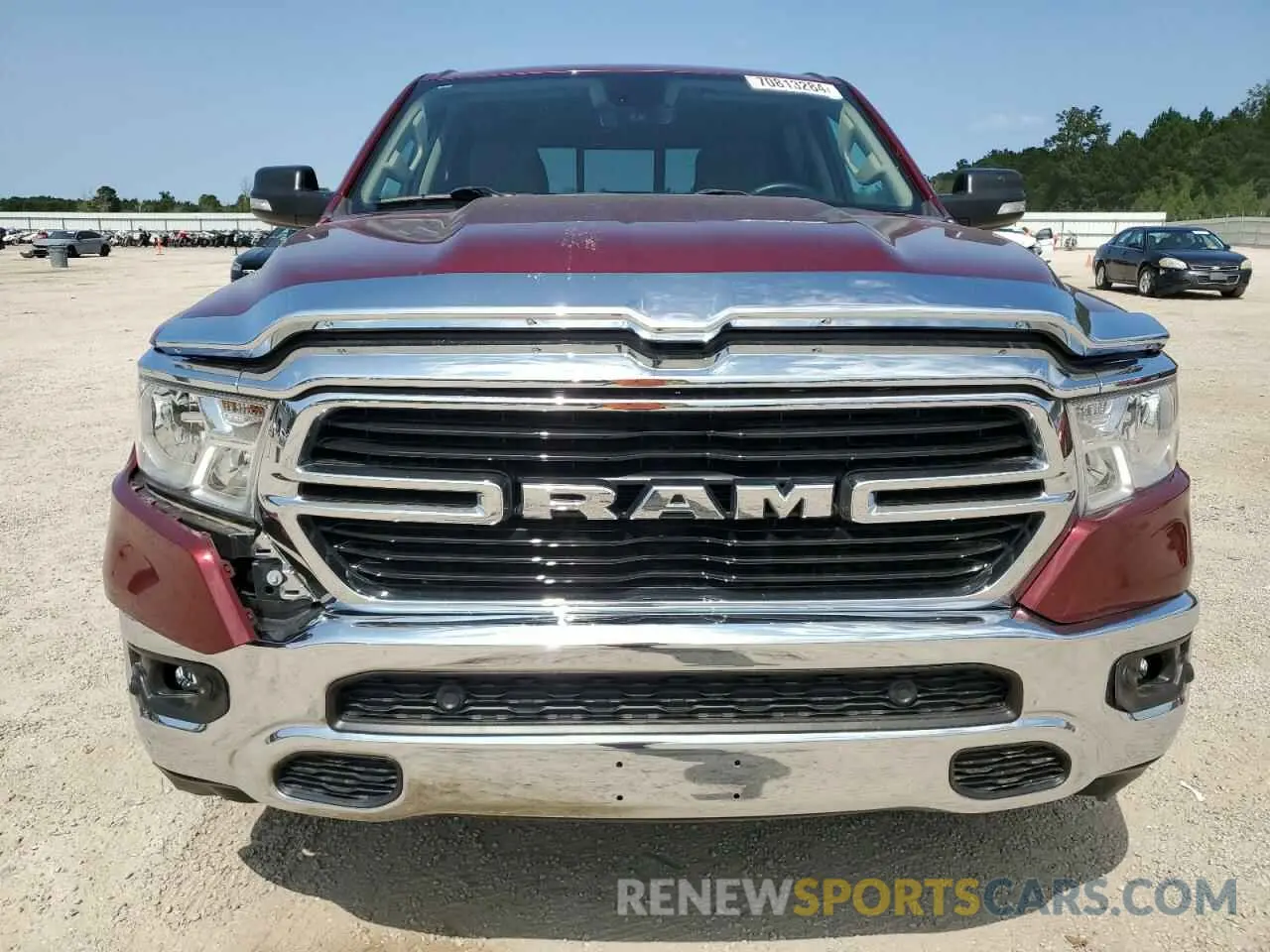 5 fotografías del automóvil dañado 1C6SRFFT8LN409106 RAM 1500 2020
