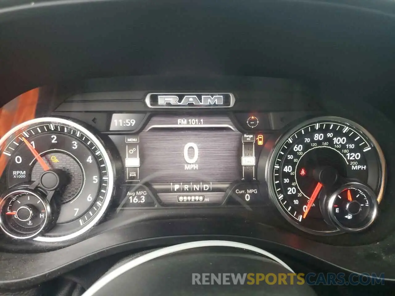 9 fotografías del automóvil dañado 1C6SRFFT9LN369215 RAM 1500 2020
