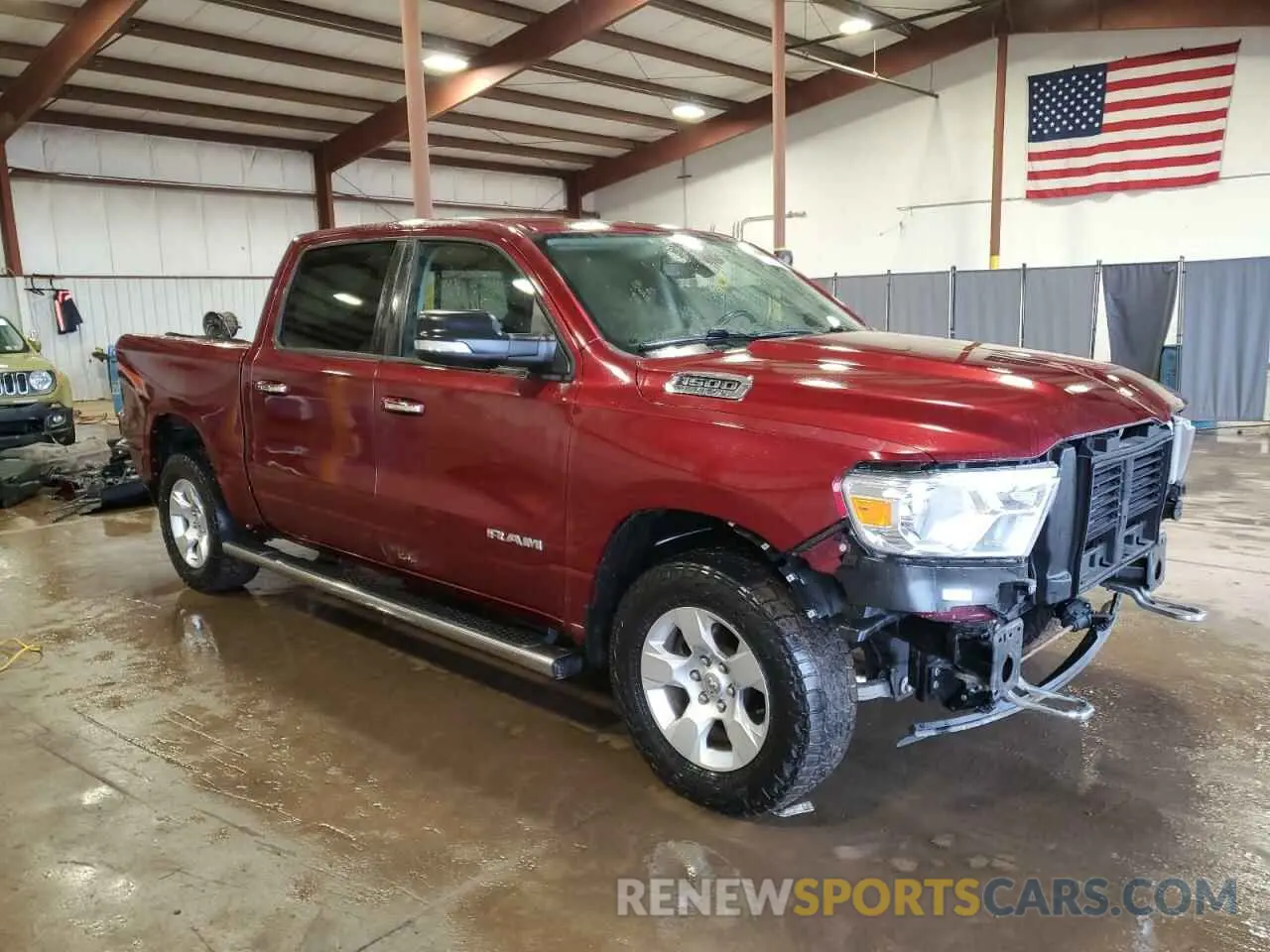 4 fotografías del automóvil dañado 1C6SRFFTXLN174773 RAM 1500 2020