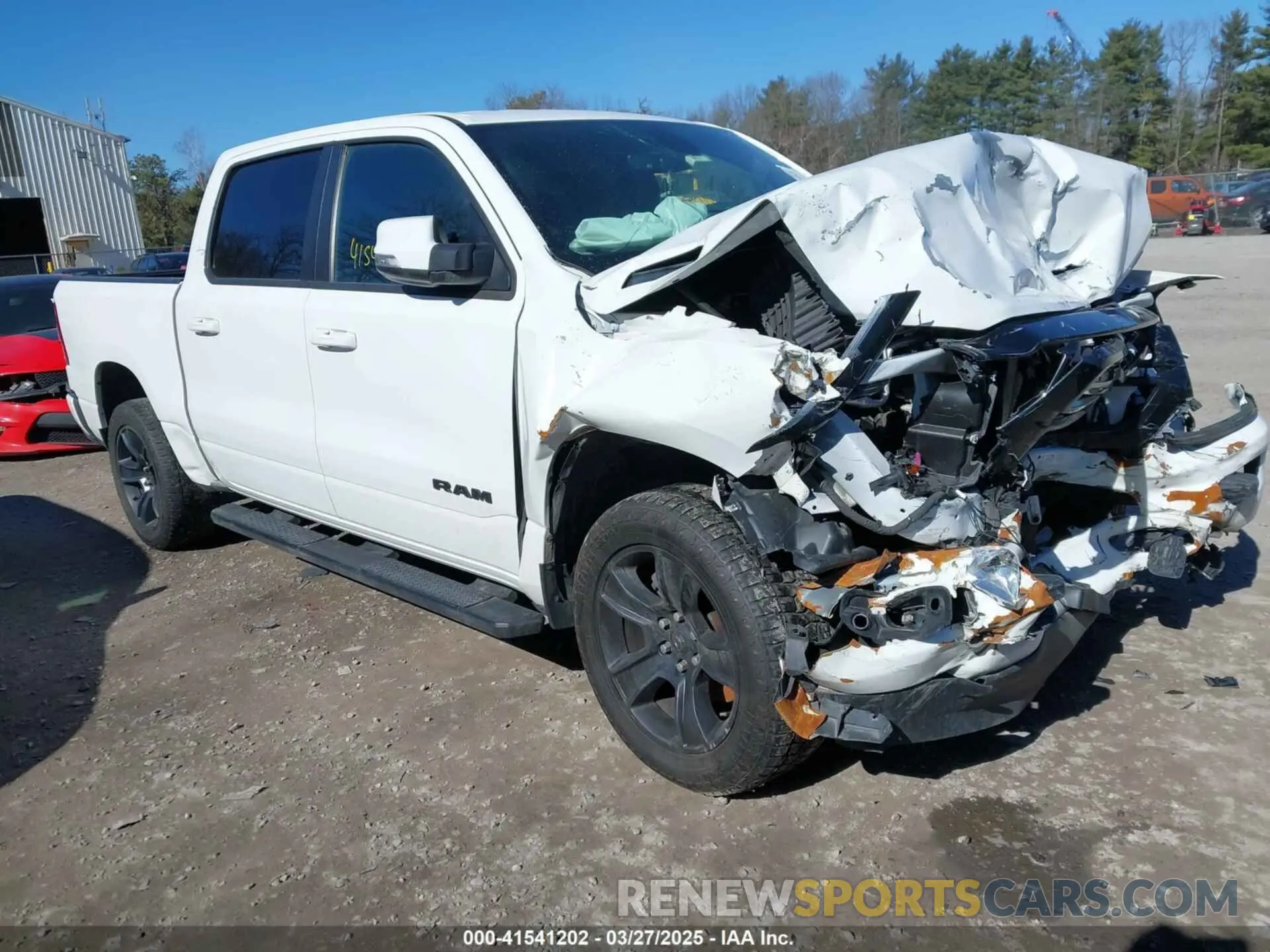 1 fotografías del automóvil dañado 1C6SRFFTXLN183344 RAM 1500 2020
