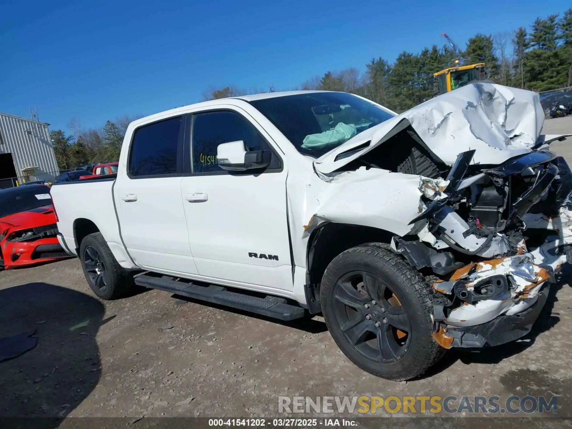 12 fotografías del automóvil dañado 1C6SRFFTXLN183344 RAM 1500 2020