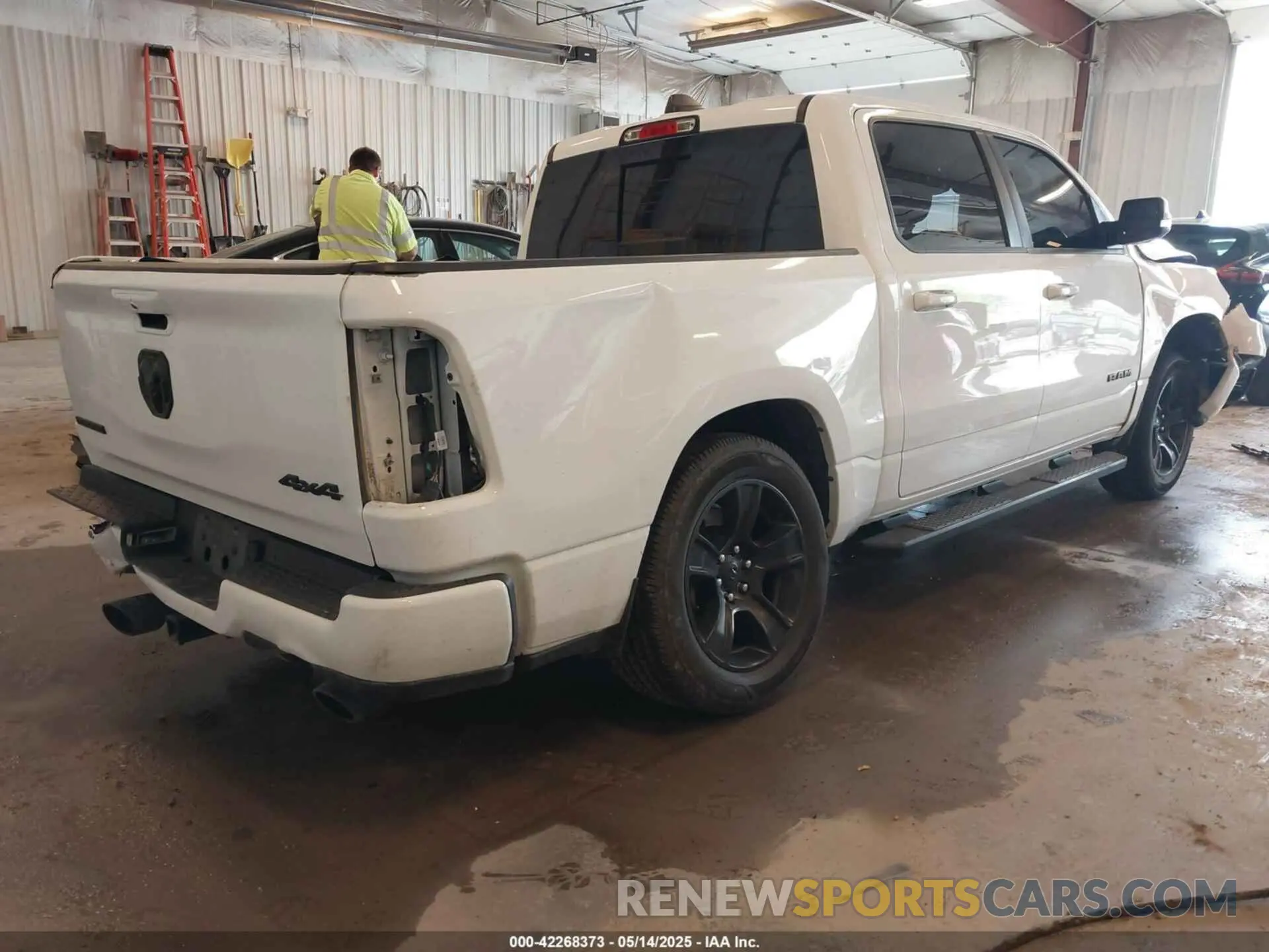 4 fotografías del automóvil dañado 1C6SRFFTXLN241064 RAM 1500 2020