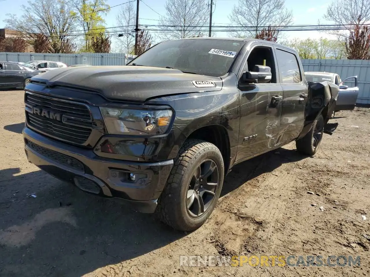 1 fotografías del automóvil dañado 1C6SRFFTXLN309914 RAM 1500 2020
