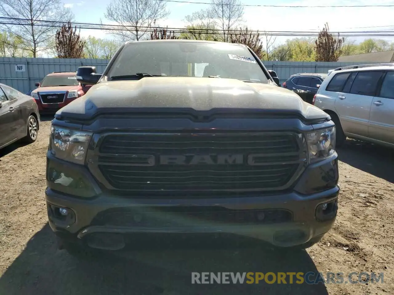 5 fotografías del automóvil dañado 1C6SRFFTXLN309914 RAM 1500 2020