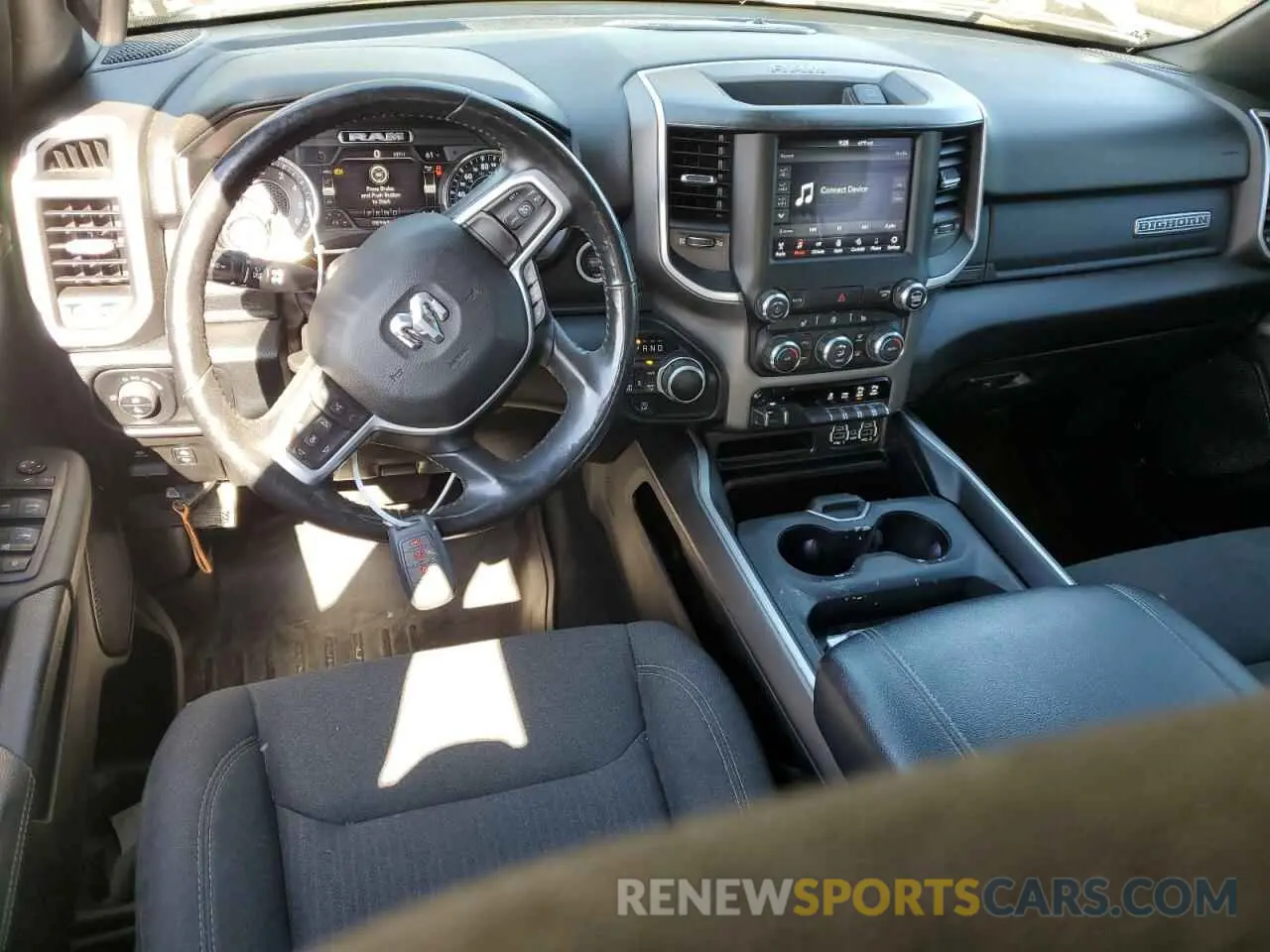 8 fotografías del automóvil dañado 1C6SRFFTXLN309914 RAM 1500 2020