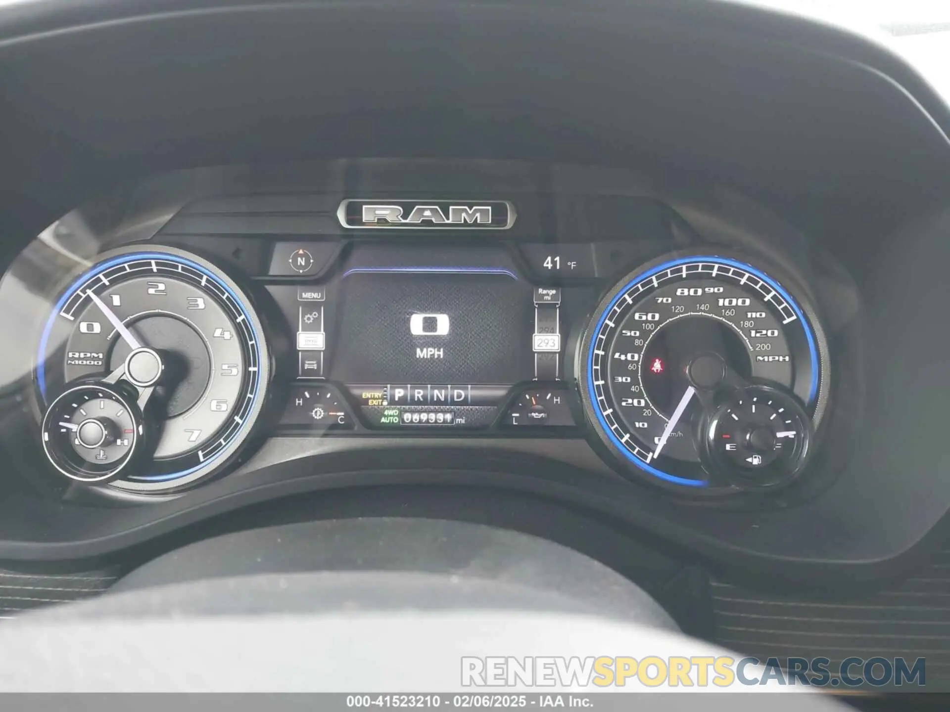7 fotografías del automóvil dañado 1C6SRFHT3LN407647 RAM 1500 2020
