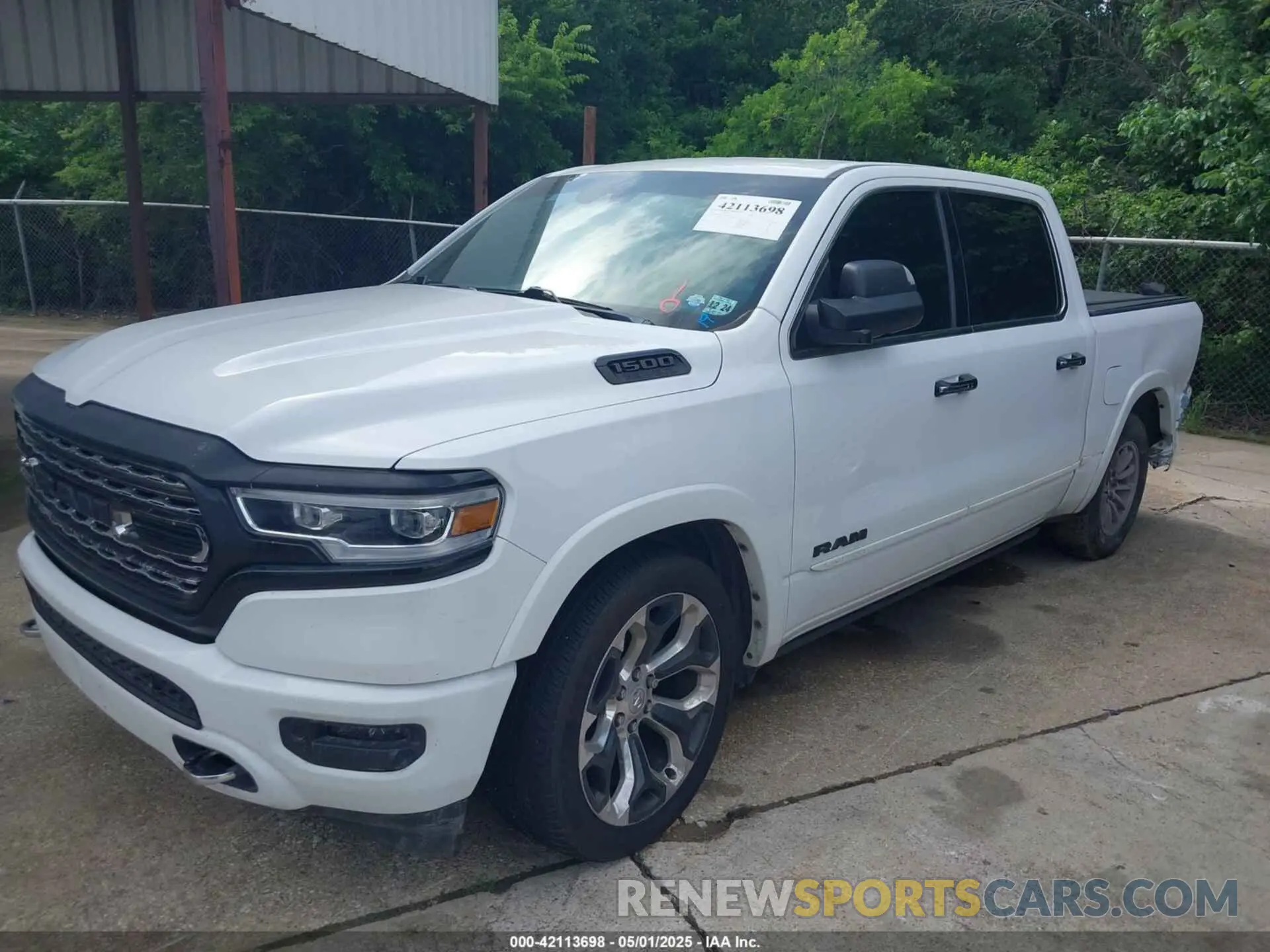 2 fotografías del automóvil dañado 1C6SRFHT4LN172319 RAM 1500 2020