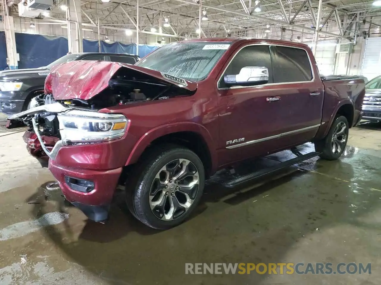 1 fotografías del automóvil dañado 1C6SRFHT5LN136266 RAM 1500 2020