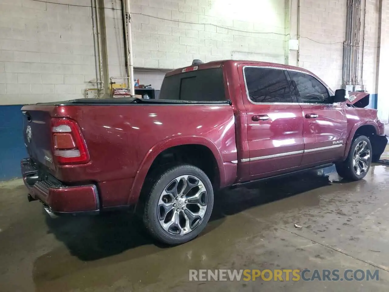 3 fotografías del automóvil dañado 1C6SRFHT5LN136266 RAM 1500 2020