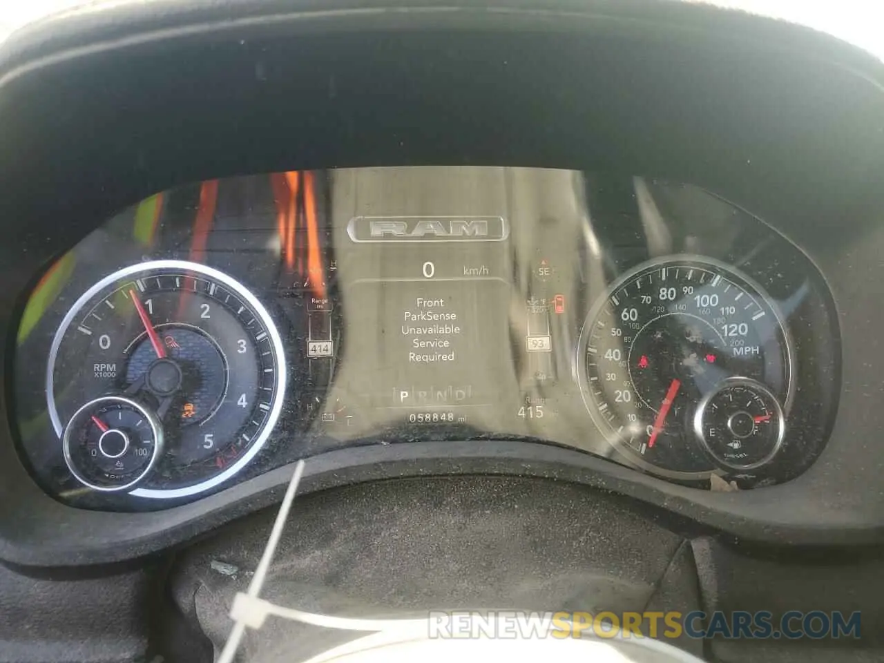 9 fotografías del automóvil dañado 1C6SRFJM1LN382122 RAM 1500 2020