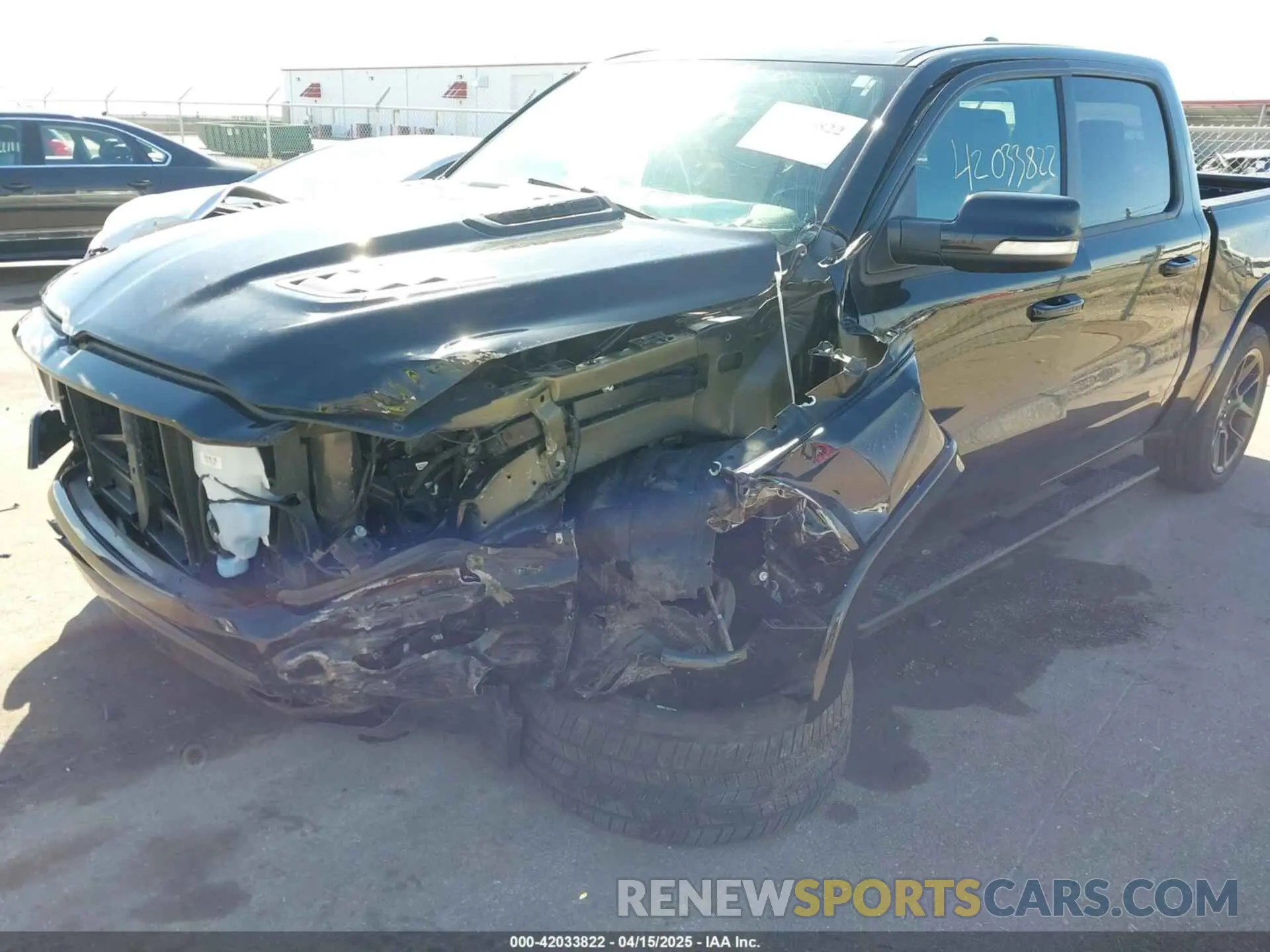6 fotografías del automóvil dañado 1C6SRFJT0LN101435 RAM 1500 2020