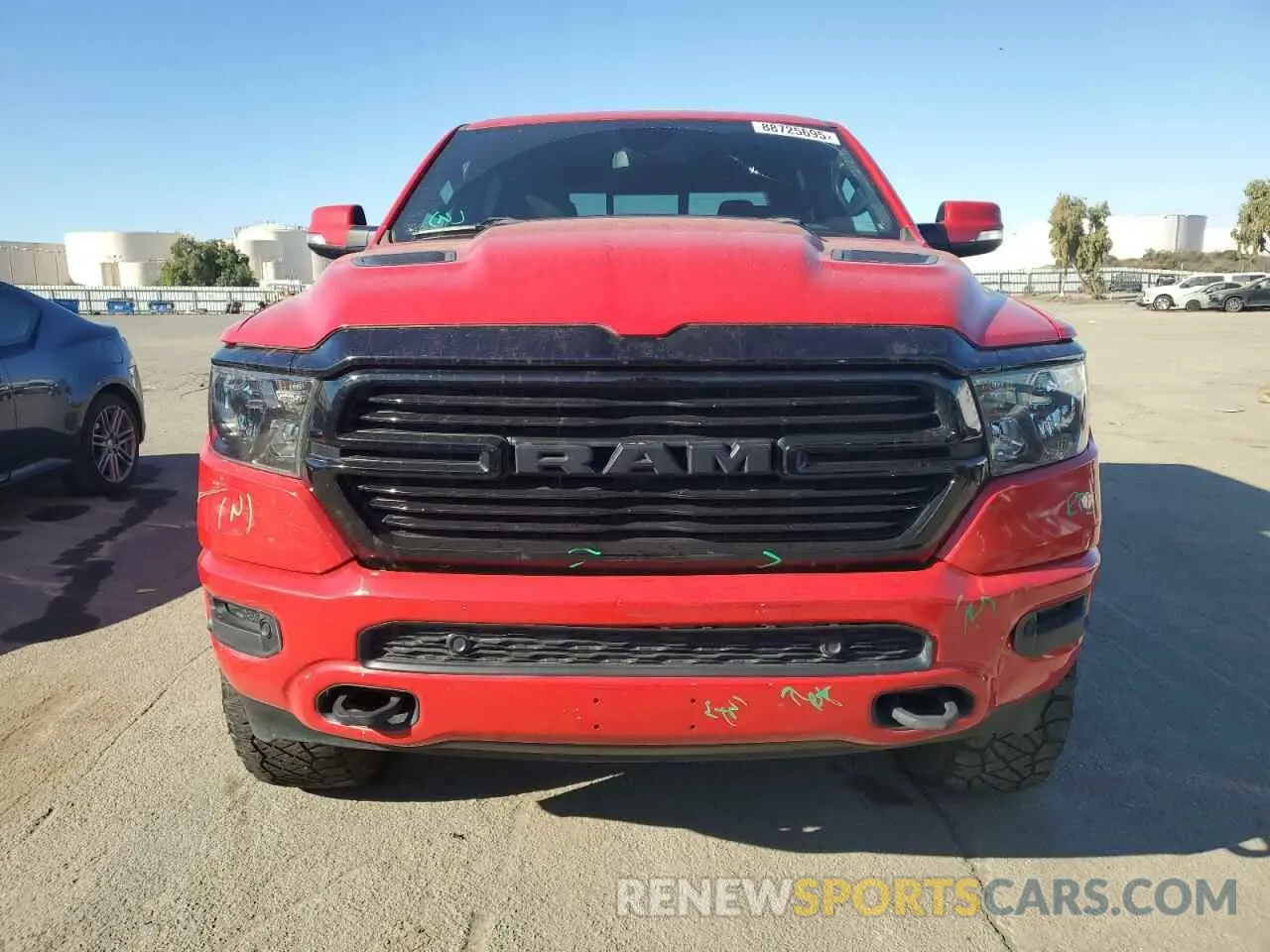5 fotografías del automóvil dañado 1C6SRFJT0LN211403 RAM 1500 2020